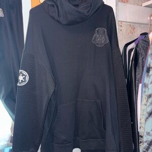 Her Universe Star Wars Darth Vader Black Cowl Neck Hoodie